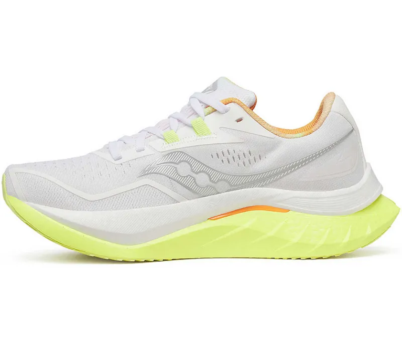 Saucony Women's Endorphin Speed 4 White/Sunny-1