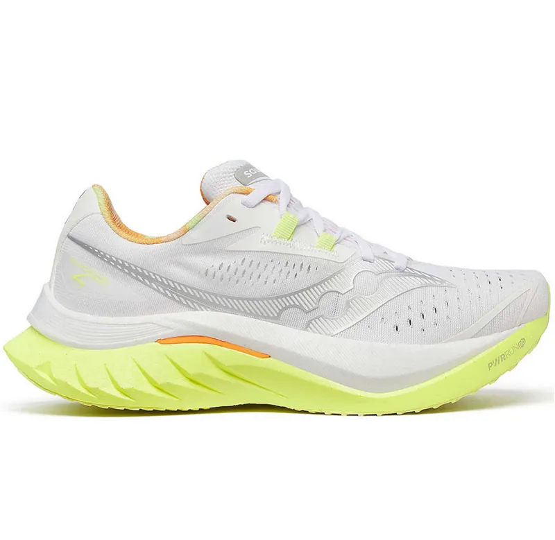 Saucony Women's Endorphin Speed 4 White/Sunny
