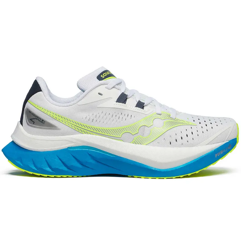 Saucony Women's Endorphin Speed 4 White/Vizblue