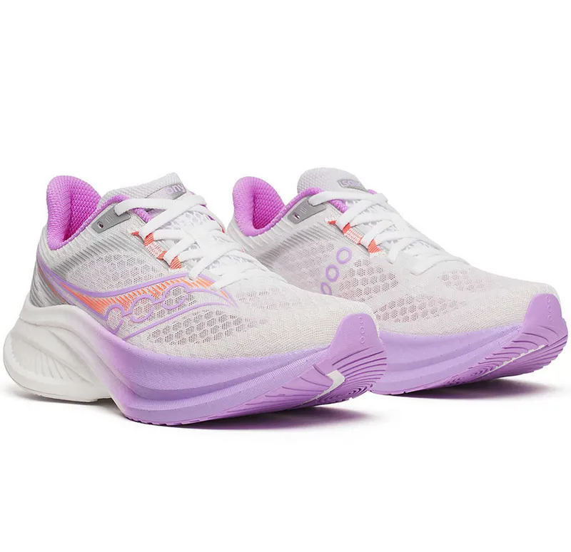 Saucony Women's Endorphin Speed 5 White/Crocus-2
