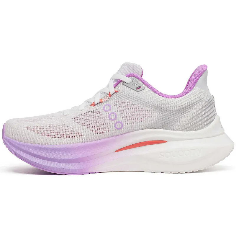 Saucony Women's Endorphin Speed 5 White/Crocus-1