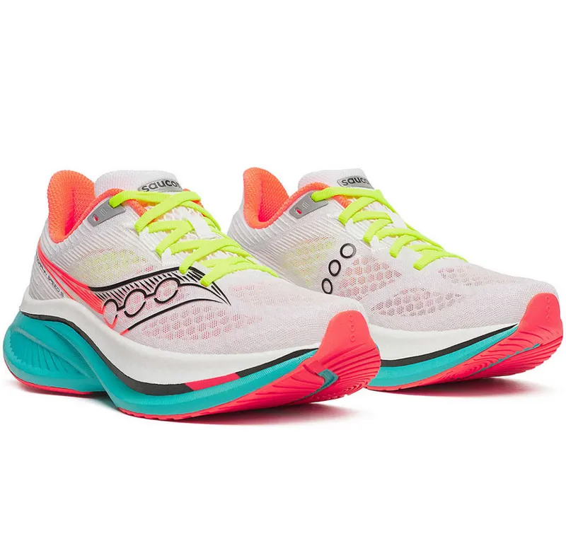 Saucony Women's Endorphin Speed 5 White/Mutant-2