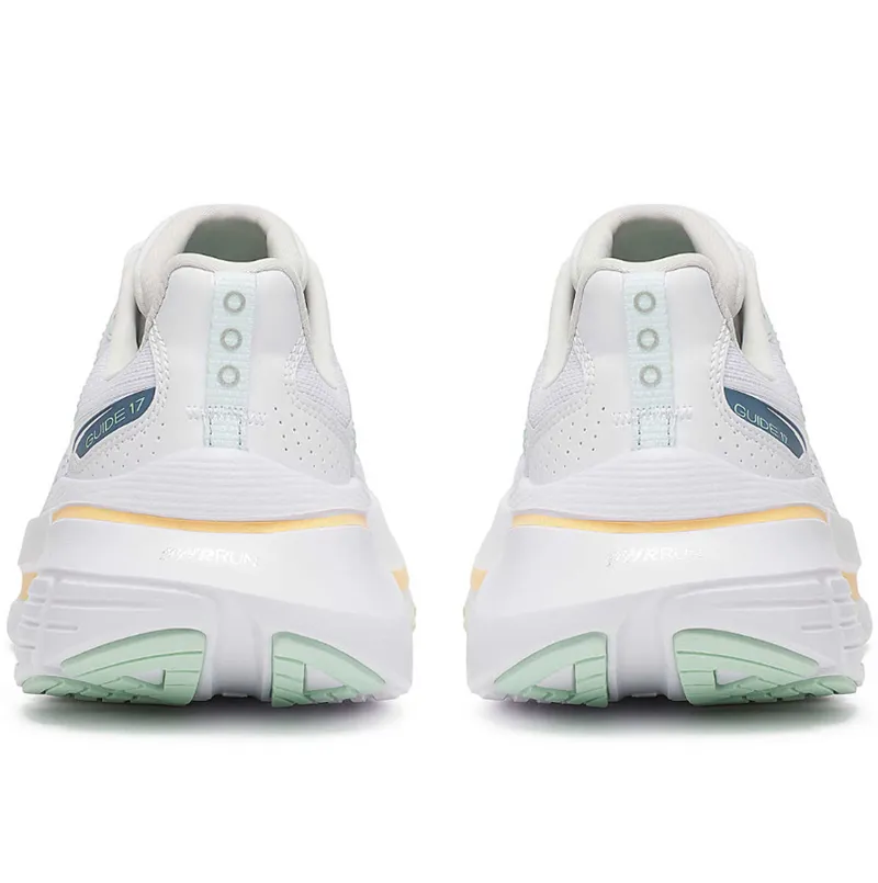 Saucony Women's Guide 17 White/Peel Blanc-3