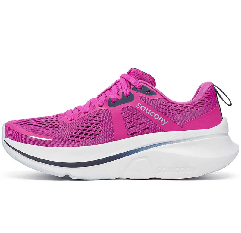 Saucony Women's Guide 18 Fuchsia/Navy-1
