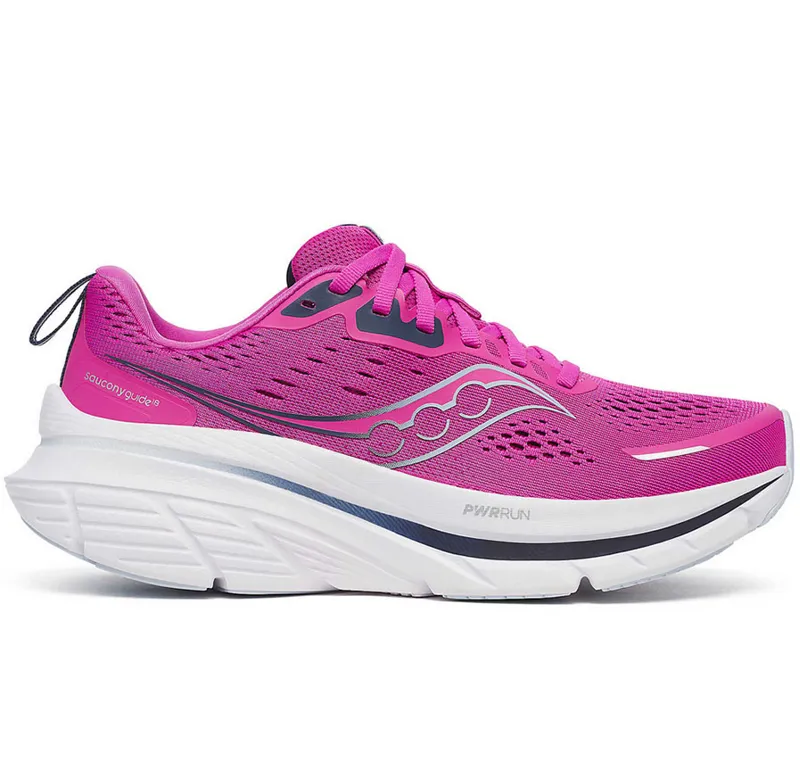 Saucony Women's Guide 18 Fuchsia/Navy