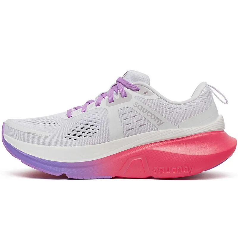 Saucony Women's Guide 18 White/Crocus-1