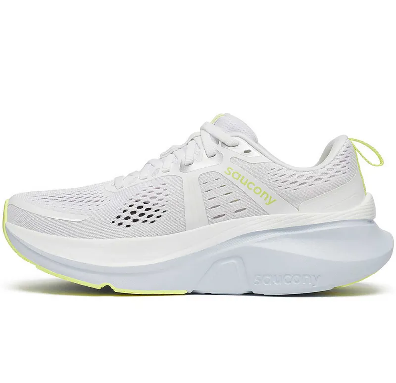 Saucony Women's Guide 18 White/Ice Melt-1
