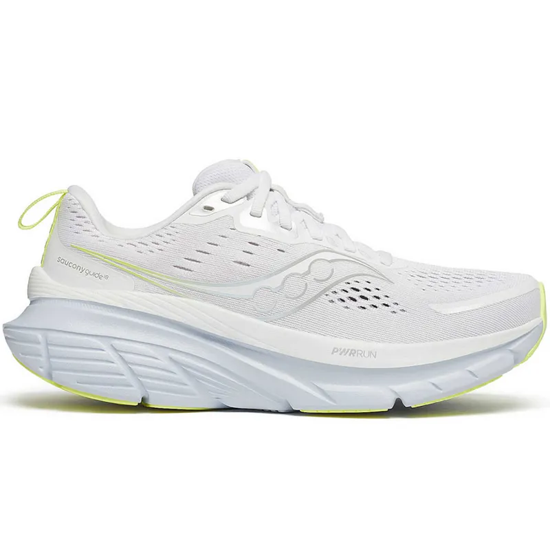 Saucony Women's Guide 18 White/Ice Melt