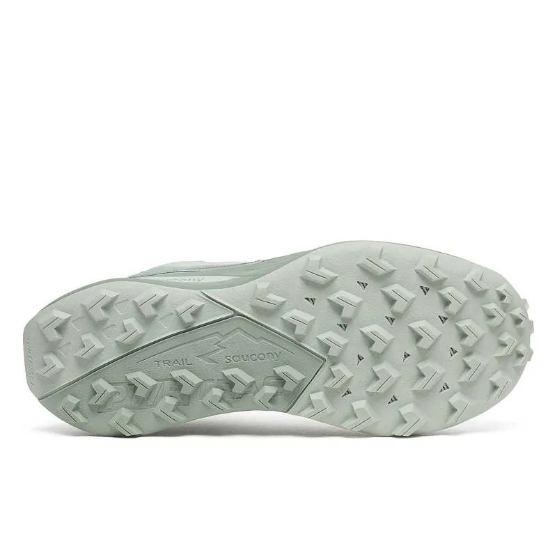 Saucony Women's Peregrine 15 Mist/Aloe-5