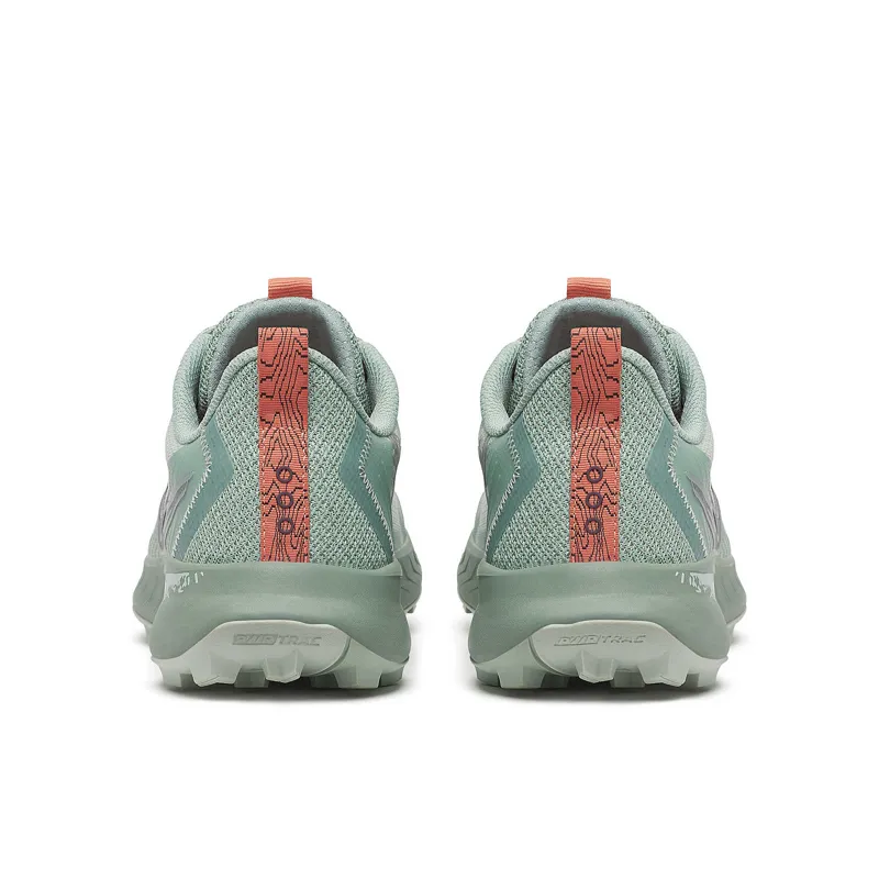 Saucony Women's Peregrine 15 Mist/Aloe-3