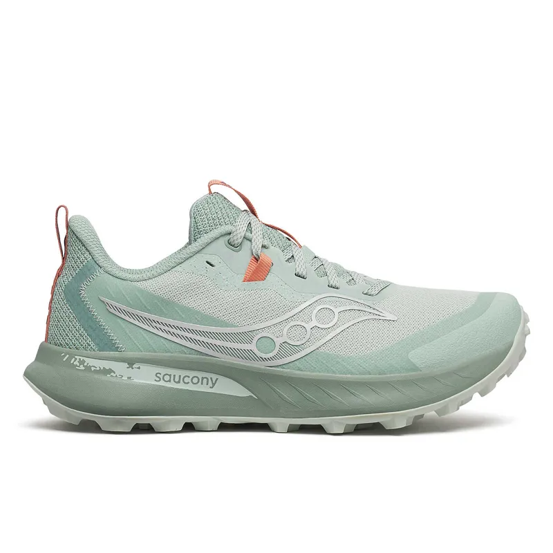 Saucony Women's Peregrine 15 Mist/Aloe