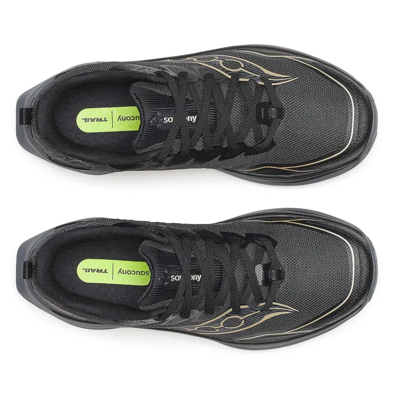 Saucony Women's Peregrine 16 Black/Carbon-4