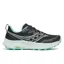 Saucony Women's Peregrine 16 GTX Black/Aqua