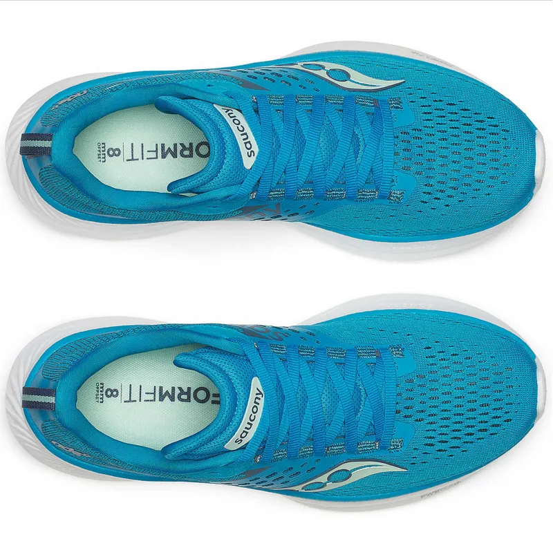 Saucony Women's Ride 17 Viziblue/Mirage-4