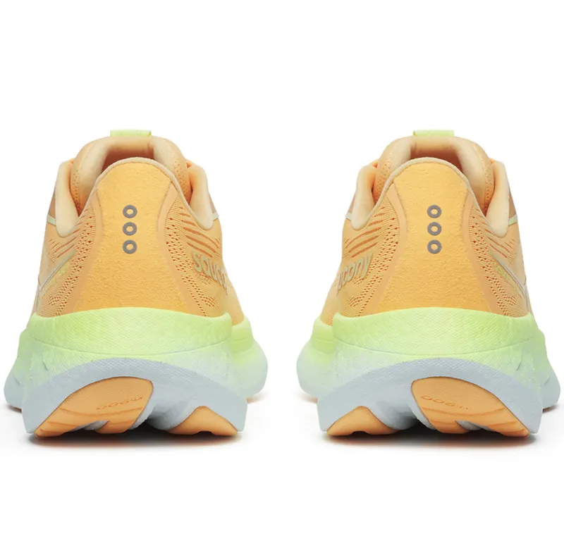 Saucony Women's Ride 18 Peach/Sunny-3