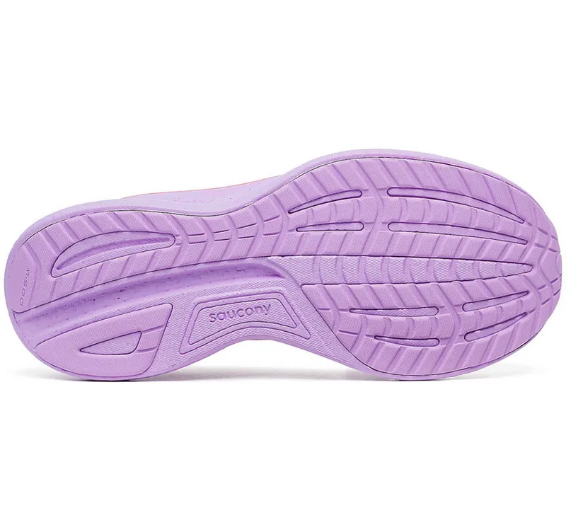 Saucony Women's Ride 18 White/Coral-5