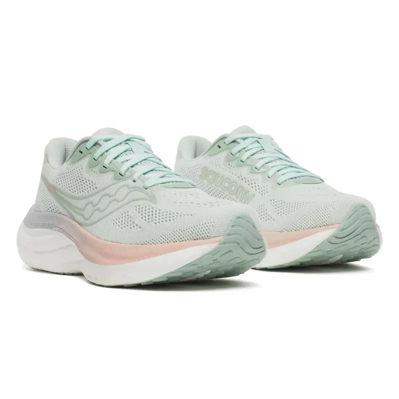 Saucony Women's Ride 19 Mist/Cameo-2