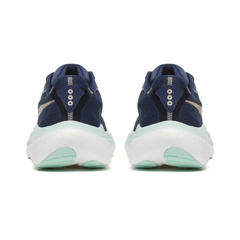 Saucony Women's Ride 19 Navy/Aqua-3
