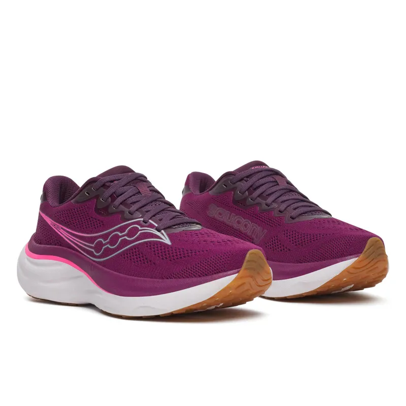 Saucony Women's Ride 19 Plum/Eggplant-2