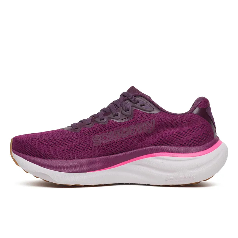 Saucony Women's Ride 19 Plum/Eggplant-1