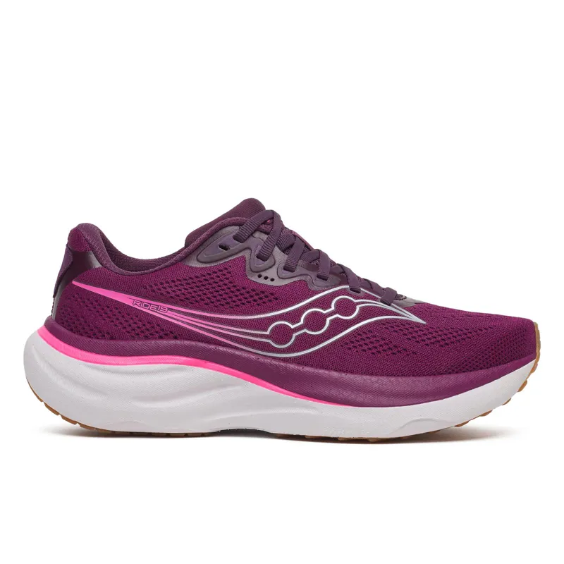 Saucony Women's Ride 19 Plum/Eggplant