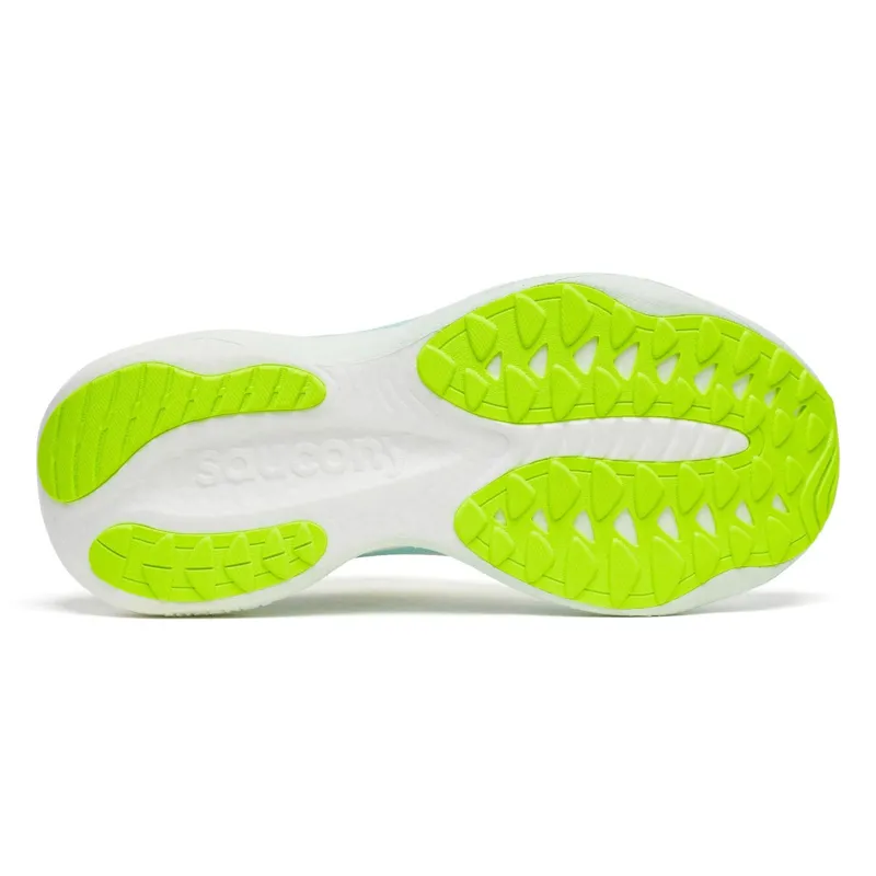 Saucony Women's Ride 19 White/Splash-5