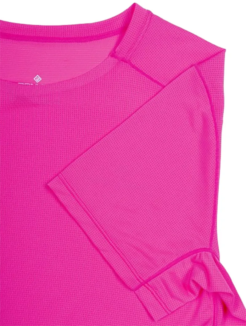 Saucony Women's Tech S/S Tee Exuberance/Classic Blue-2