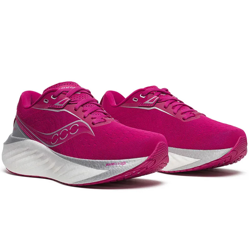 Saucony Women's Triumph 22 Magenta-2