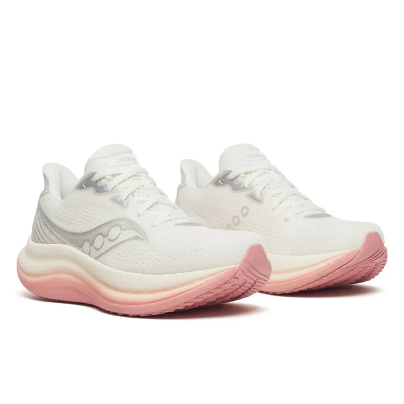 Saucony Women's Triumph 23 Ivory/Mauve-2