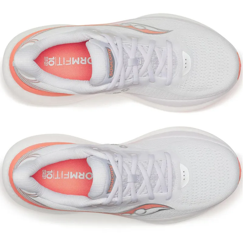 Saucony Women's Triumph 23 White/Wistful-4