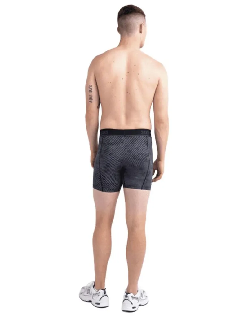 Saxx Kinetic Light-Compression Mesh Boxer Brief Optic Camo/Black-3