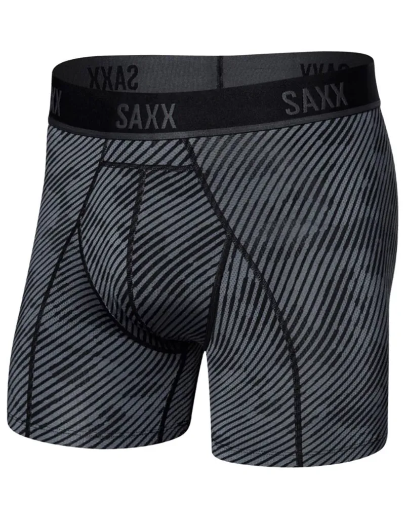 Saxx Kinetic Light-Compression Mesh Boxer Brief Optic Camo/Black