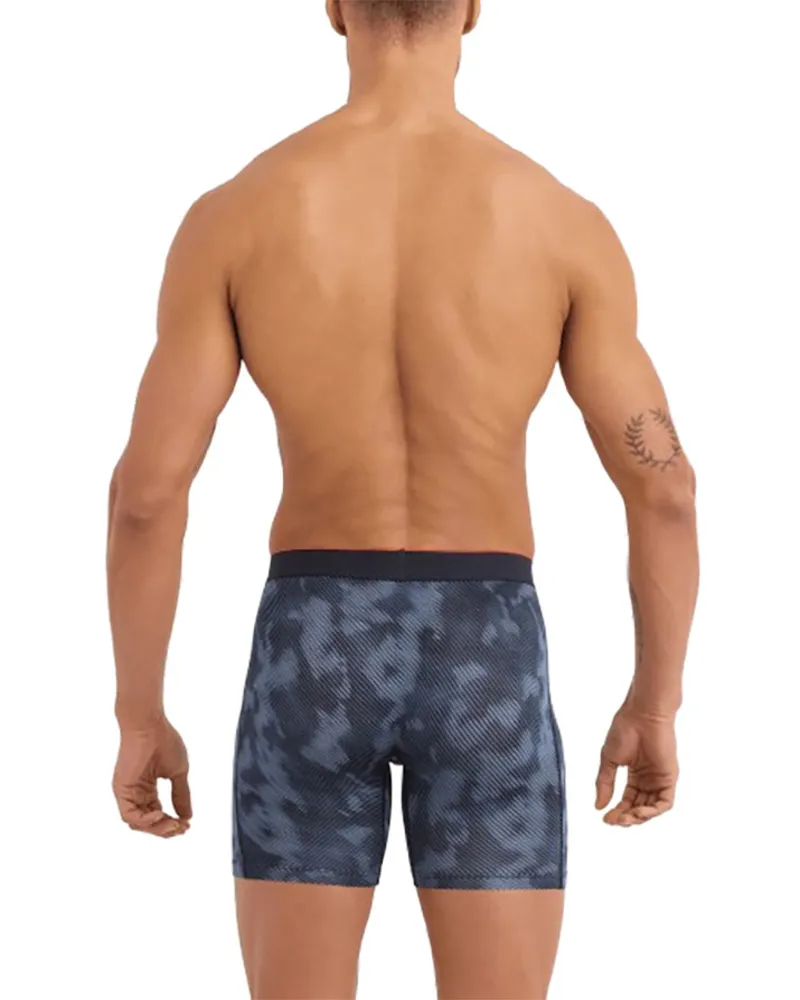 Saxx Multi-Sport Mesh Boxer Brief Fly 2PK Smoke Screen/Washed Indigo-2