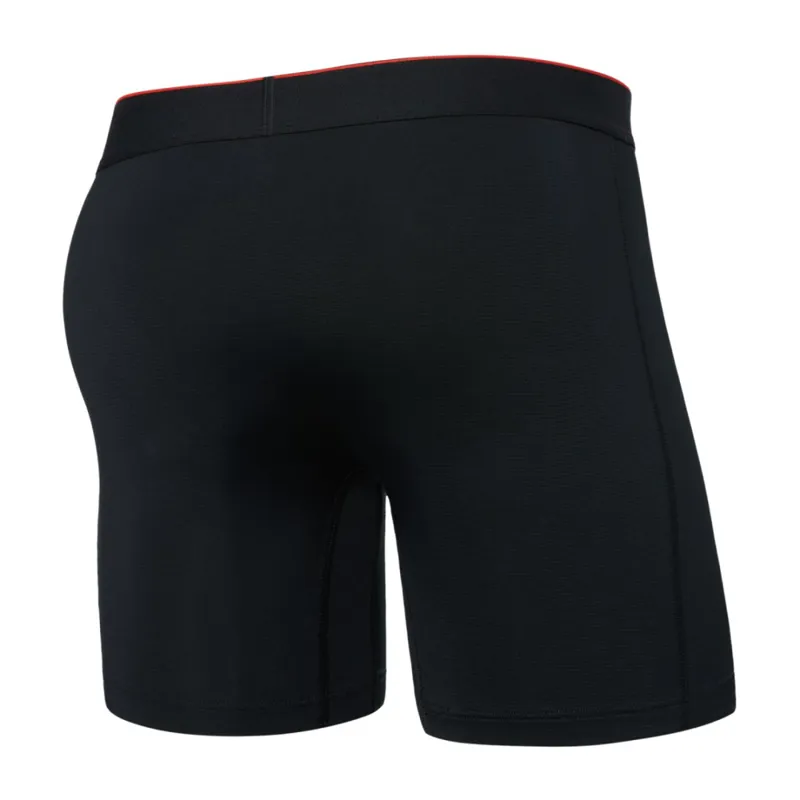 Saxx Multi-Sport Mesh Boxer Brief Fly Black-1