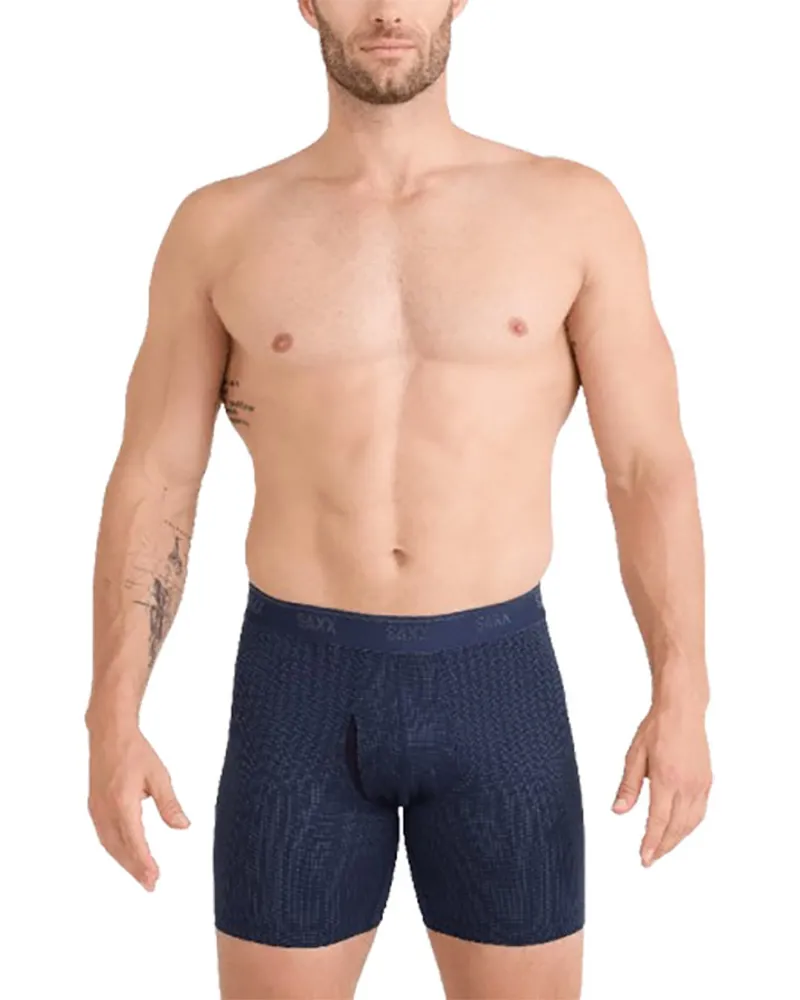Saxx Quest Quick-Dry Mesh Boxer Brief Fly Maritime-1