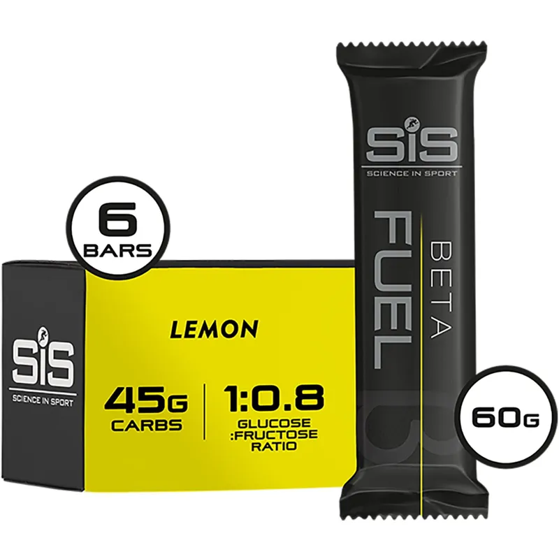 Science In Sport Beta Fuel Energy Chew Box of 6 x 60g Lemon