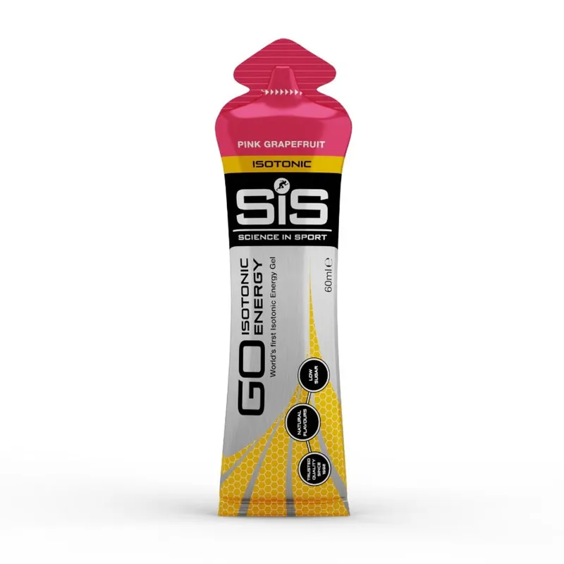 Science In Sport GO Isotonic Energy Gel 60ml Pink Grapefruit