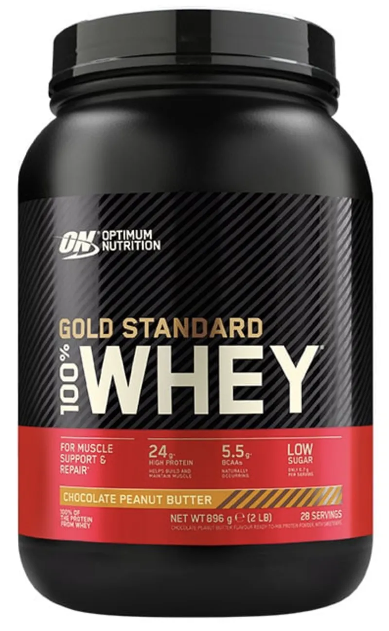 Optimum Nutrition Gold Standard 100% Whey Protein 2lbs - Chocolate Peanut Butter