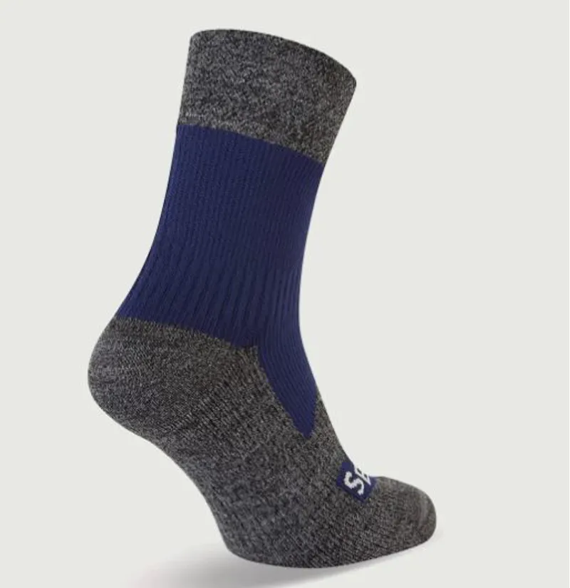Sealskinz Bircham Waterproof All Weather Ankle Length Sock Blue-1