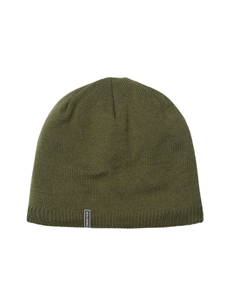 Sealskinz Cley Waterproof Cold Weather Beanie Olive