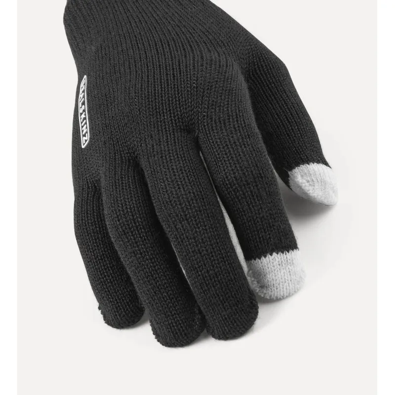 Sealskinz Hanworth Solo Merino Glove Black One Size-2