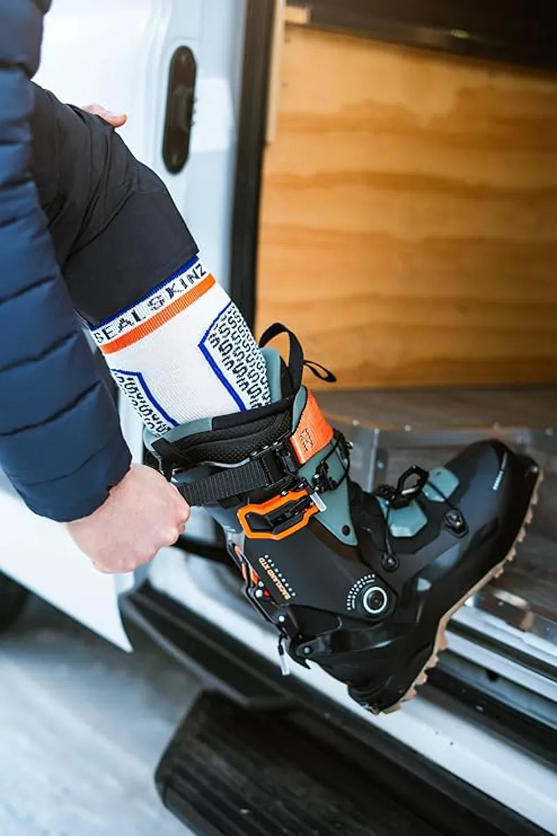 Sealskinz Northwold Solo Knee Length Thermal Ski Sock Multi-3