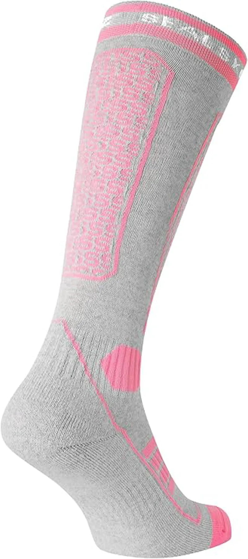 Sealskinz Northwold Solo Knee Length Thermal Ski Sock Pink-1