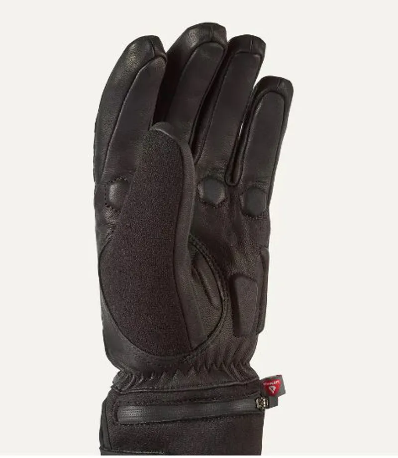 SealSkinz Upwell Waterproof Heated Cycle Glove Black-1