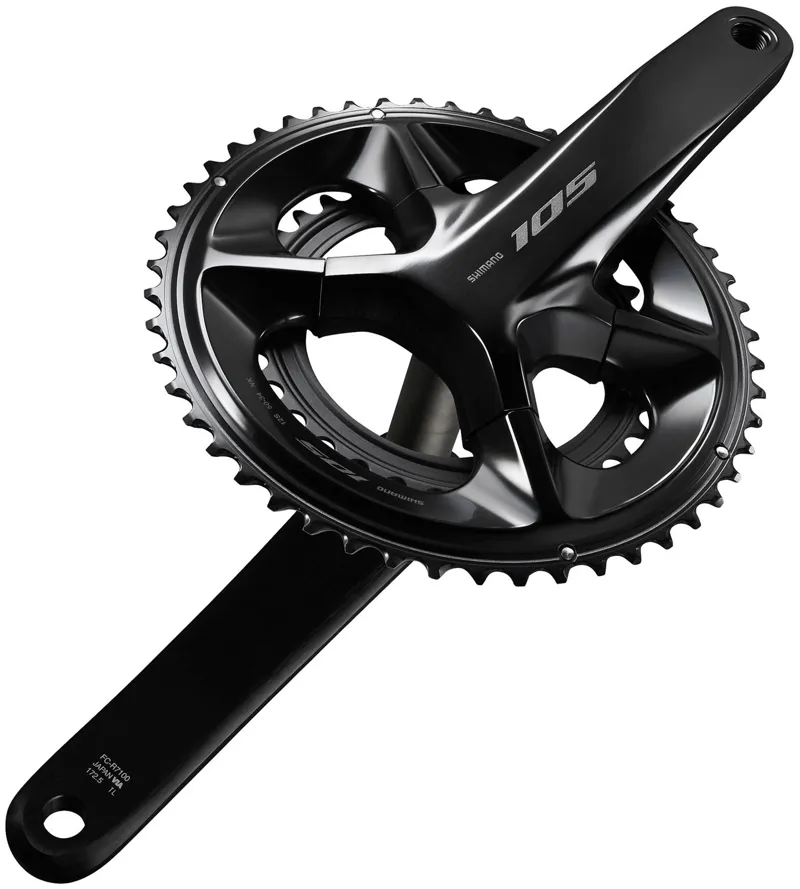 Shimano 105 FC-R7100 12 Speed Chainset Black
