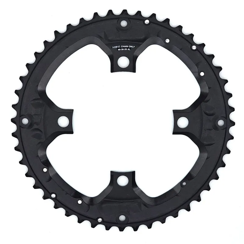 Shimano Deore FC-T6010 10 Speed Triple Outer Chainring 48T Black