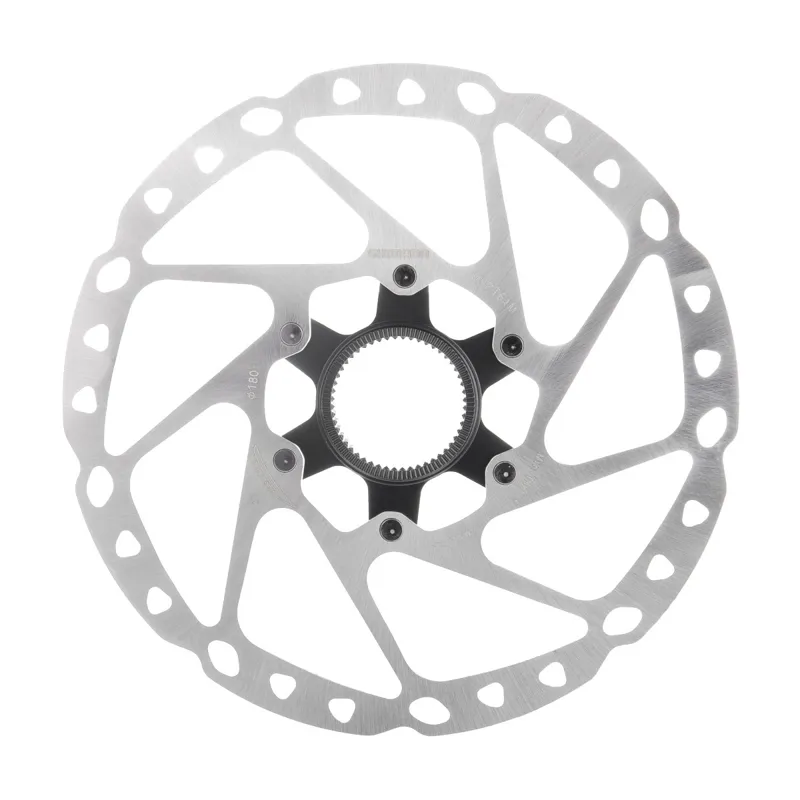 Shimano Deore SM-RT64 Disc Brake Rotor Internal Centerlock 160mm Silver/Black-1