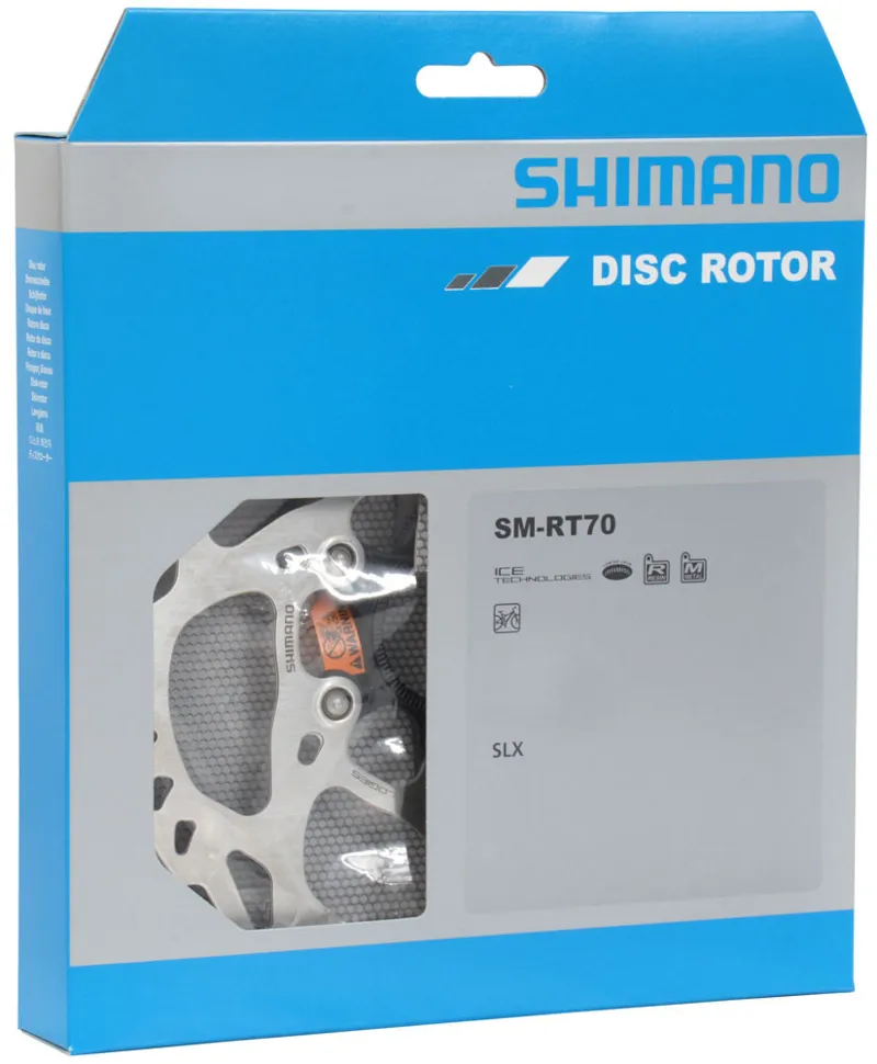 Shimano SM-RT70 Internal Centerlock Rotor 140mm Silver/Black-1