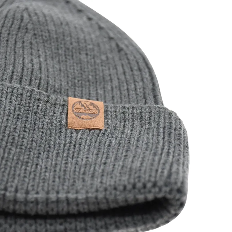 Six Peaks Beanie Grey-2