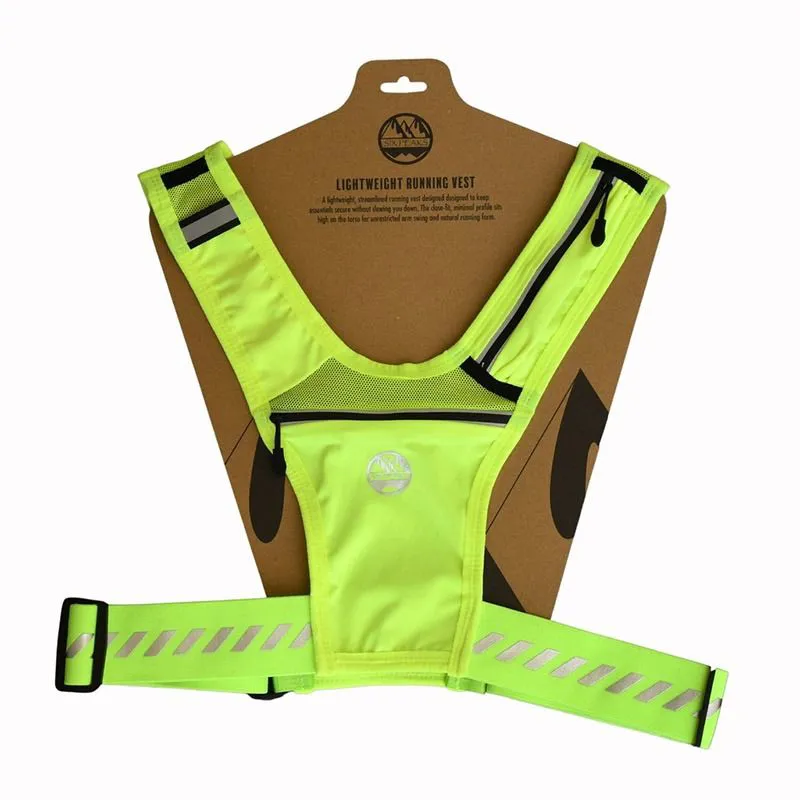 Six Peaks Lightweight Running Vest Yellow-2
